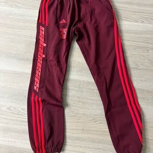Calabasas Red Track Pants Size XS